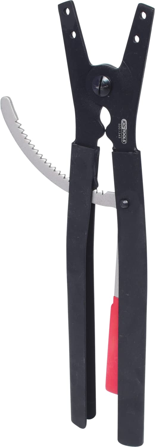 KS Tools 500.1345 Alicates de seguridad con punta para anillos exteriores, 120-300mm