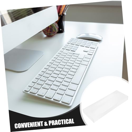 Protector transparente para teclado con diseño anti polvo de acrílico resistente 2