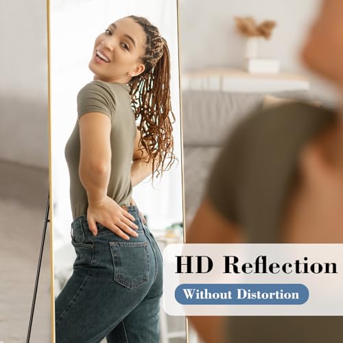 image for DUMOS Full Length Mirror with Stand, 56