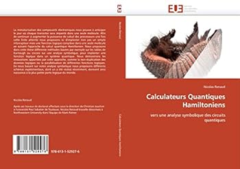 Paperback Calculateurs quantiques hamiltoniens [French] Book