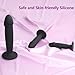 Anal Dildo Butt Plug Anal Training Sets Anal Plug Dildos Sex Toys Lifelike Dildos with Strong Suction, Realistic Penis G-Spot Stimulation Dildo Gift Sets & Sex Kits for Women Couple (Black)