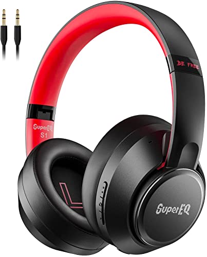 SuperEQ Casque Réduction de Bruit Active Hybride S1, 95% de Bruit Ambiant Réduit, Hi-Res Audio, Mode Transparence, 45 H… - Les Beatles, Paul McCartney, John Lennon, RIngo Starr, George Harrison SuperEQ Casque Réduction de Bruit Active Hybride S1, 95% de Bruit Ambiant Réduit, Hi-Res Audio, Mode Transparence, 45 H…