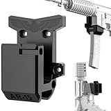 Gun Wall Mount, Wall Rack Runner Mount with Strong and Solid PA Material, Load Bearing Capacity 300Lbs of Tension