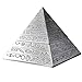 Produktbild TWDYC Kreative Mode Dekoration Klassische Weinlese-ägyptisches Metall Geschnitzte Pyramide mit Deckel Aschenbecher Home Decoration Geschenk