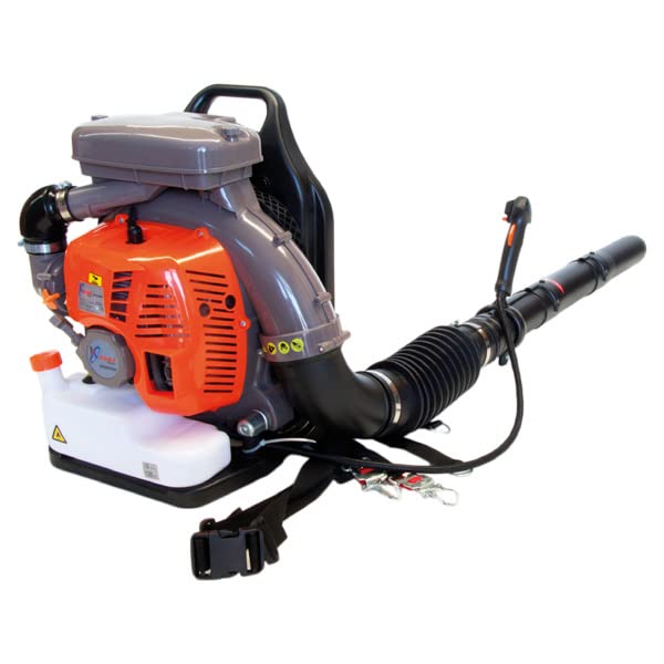 Kawapower Souffleur à feuilles modèle Dorsal, moteur 79,4 cc, orange