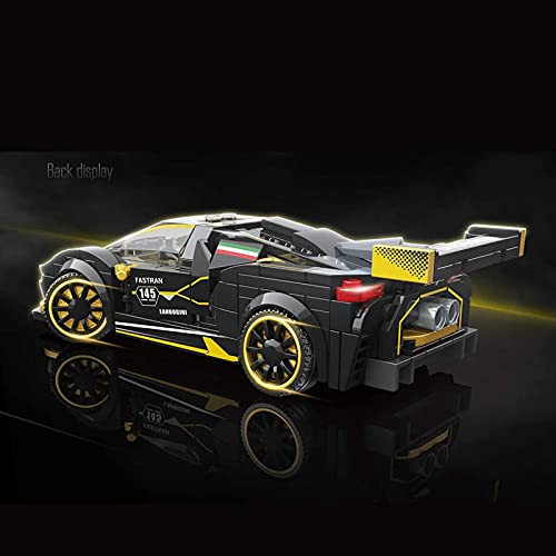 FYHCY Technik Bausteine Auto, 360 Klemmbausteine Technik Rennauto Modell Bauset Technik Auto Konstruktionsspielzeug… – Bild 6