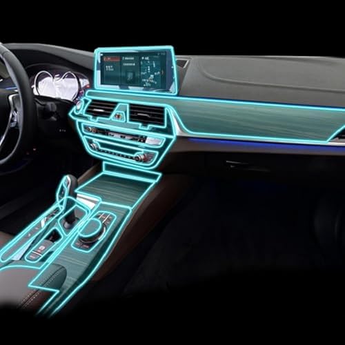 Película protectora TPU para consola central BMW M5 F90 2020-2022 transparente