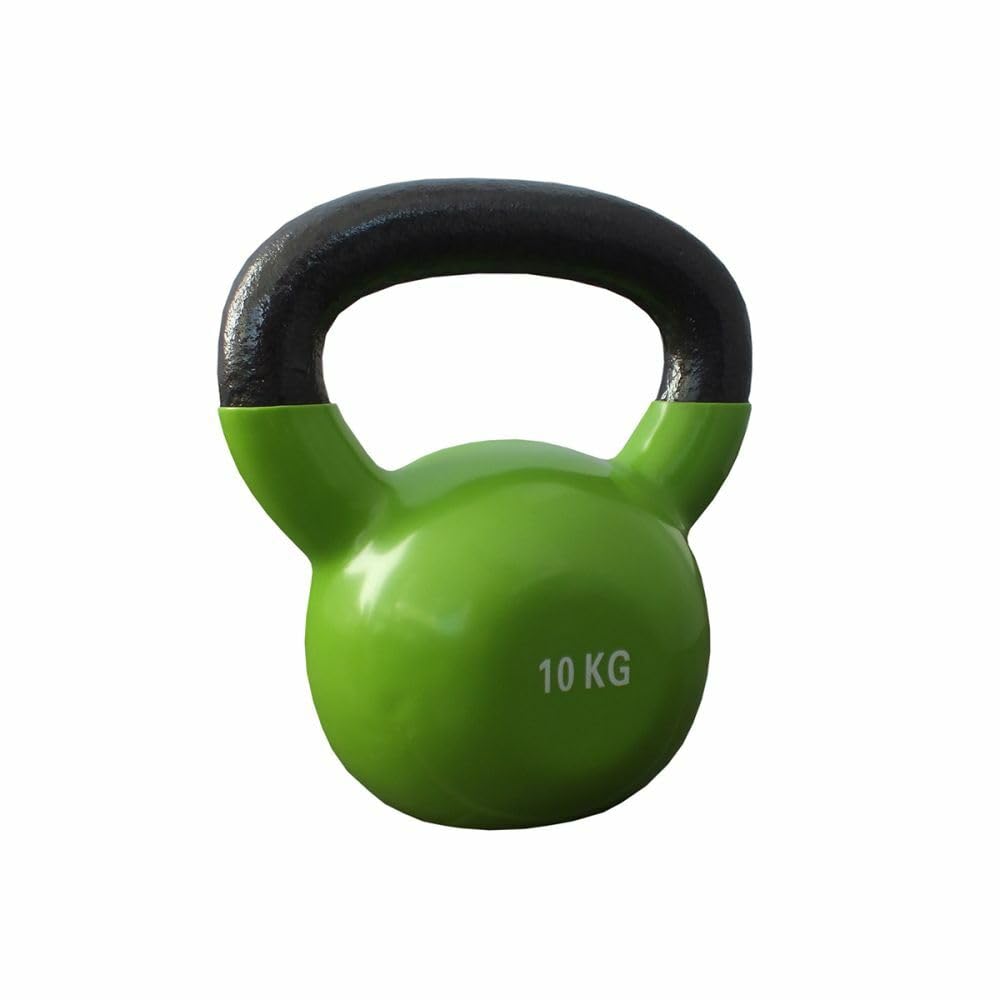 Flexil Kettlebell Premium powlekany winylem – trwała waga żelazna do domowej siłowni treningu siłowego i fitness