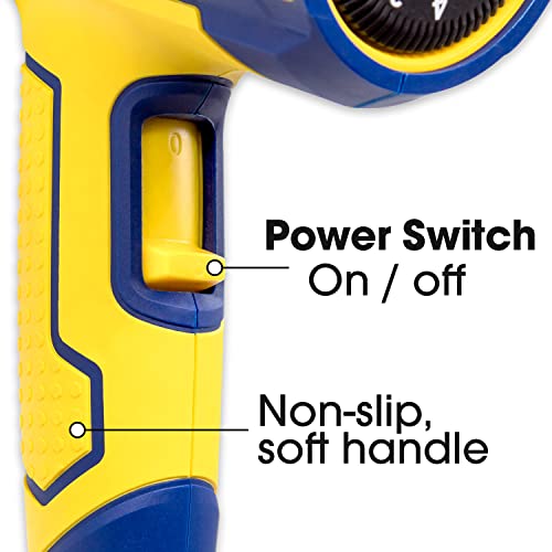 Skotek Heat Gun 2000W, Hot Air Gun Variable Temperature Control 80°C - 600°C, Heat Guns with 2 Temperature Modes, Ideal Heat Gun for Paint Stripping, Shrinking PVC, Crafts & More 3 Skotek Heat Gun 2000W, Hot Air Gun Variable Temperature Control 80°C - 600°C, Heat Guns with 2 Temperature Modes, Ideal Heat Gun for Paint Stripping, Shrinking PVC, Crafts & More - Image 3