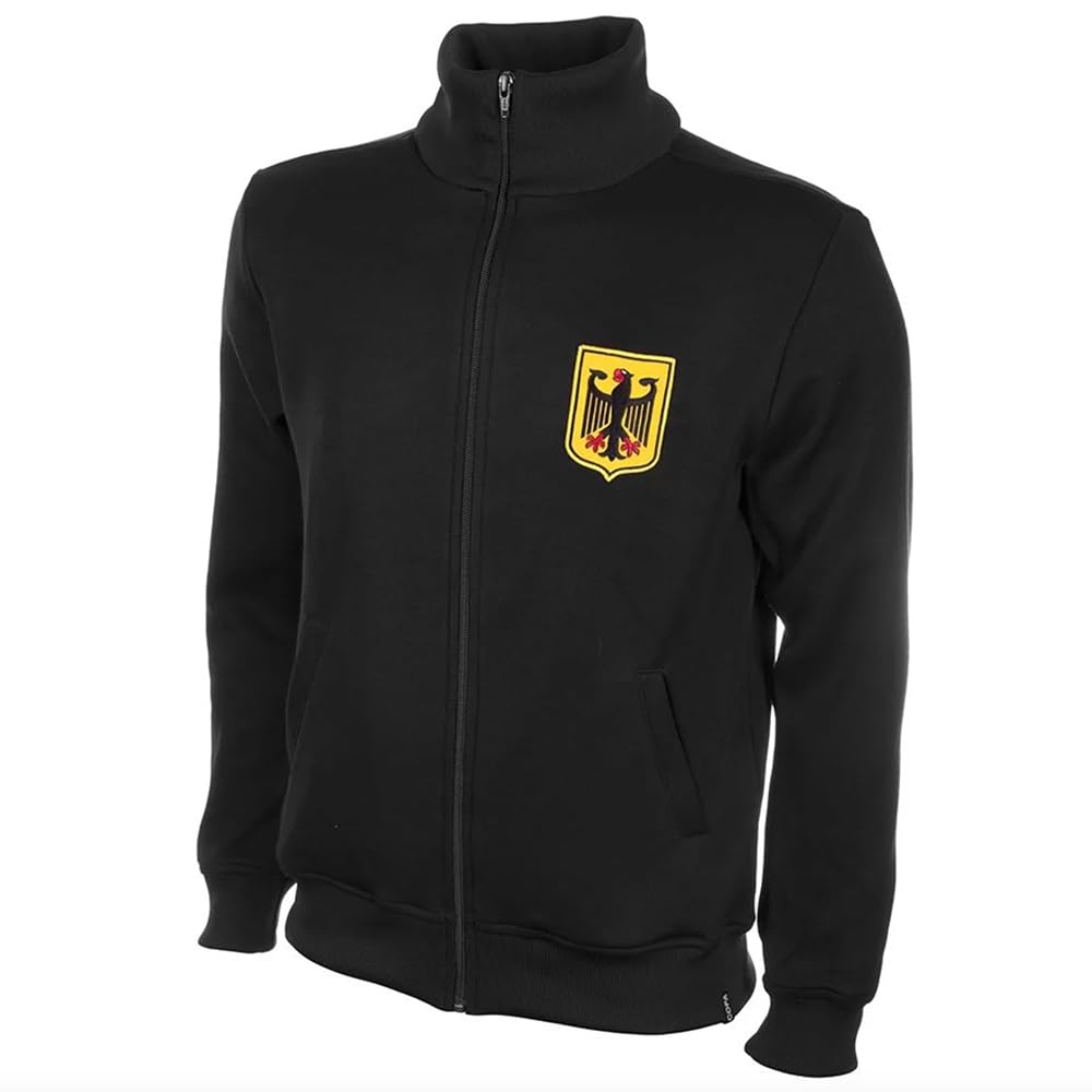COPA - Germania 1960 - Giacca da Calcio Retro - Uomo - XS - Nera