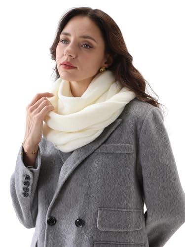 Women's Winter Scarf Oversized Knitted Scarf Warm Shawl Wraps For Cold Weather3