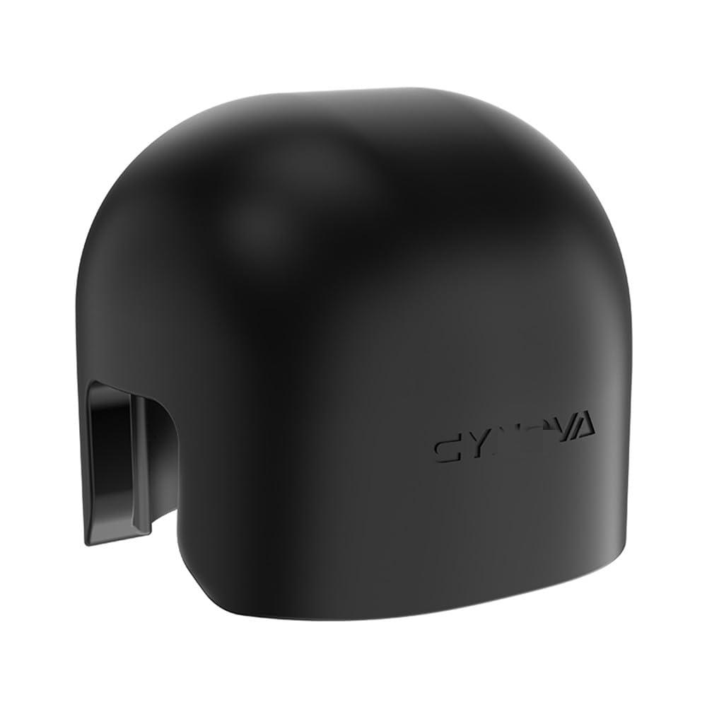 Generic Silicone Lens Cap for Insta360 X4 Panorama Camera Lens Guard Soft Lens Protective Cover for Insta 360 X4 Water-Proof and Scratch Resistant Drop Protection Lens Accessory, black