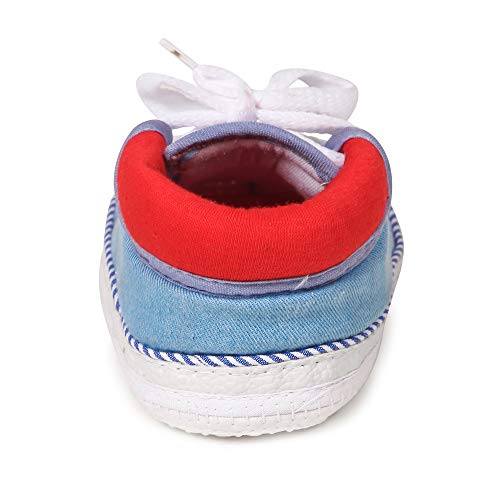 Image of Butterthief Unisex Baby Prewalking Shoes for Newborn Boys & Girls | Soft Sole Infant Bootie with Anti-Slip Bottom | Lightweight Cotton Footwear Early Walker Shoes (6-9 Months, 12 CM)