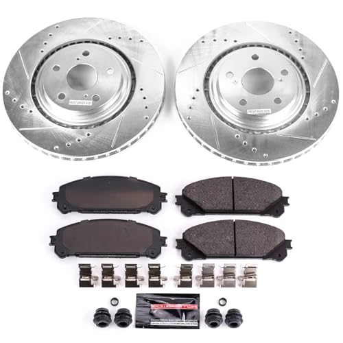 Image of PowerStop Z23 Performance Brake Pad & Rotor Kit Front K4713