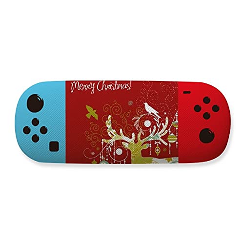 Étui à lunettes cerf de Noël boîtier de protection rigide pour lunettes de vue