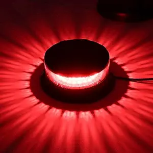 48LEDS Emergency Warning Flashing Safety Strobe Beacon Light Police LED Lights for Vehicles/Trucks/Car/Forklift/Tractor Lights