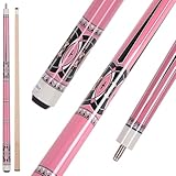 Photo Gallery teekerwang billiards short pool cue stick, 48inch billiard cue sticks, table pool stick for beginners, hardwood canadian maple pool sticks for billiard table sports (18 oz(pink)) Photo Gallery teekerwang billiards short pool cue stick, 48inch billiard cue sticks, table pool stick for beginners, hardwood canadian maple pool sticks for billiard table sports (18 oz(pink))