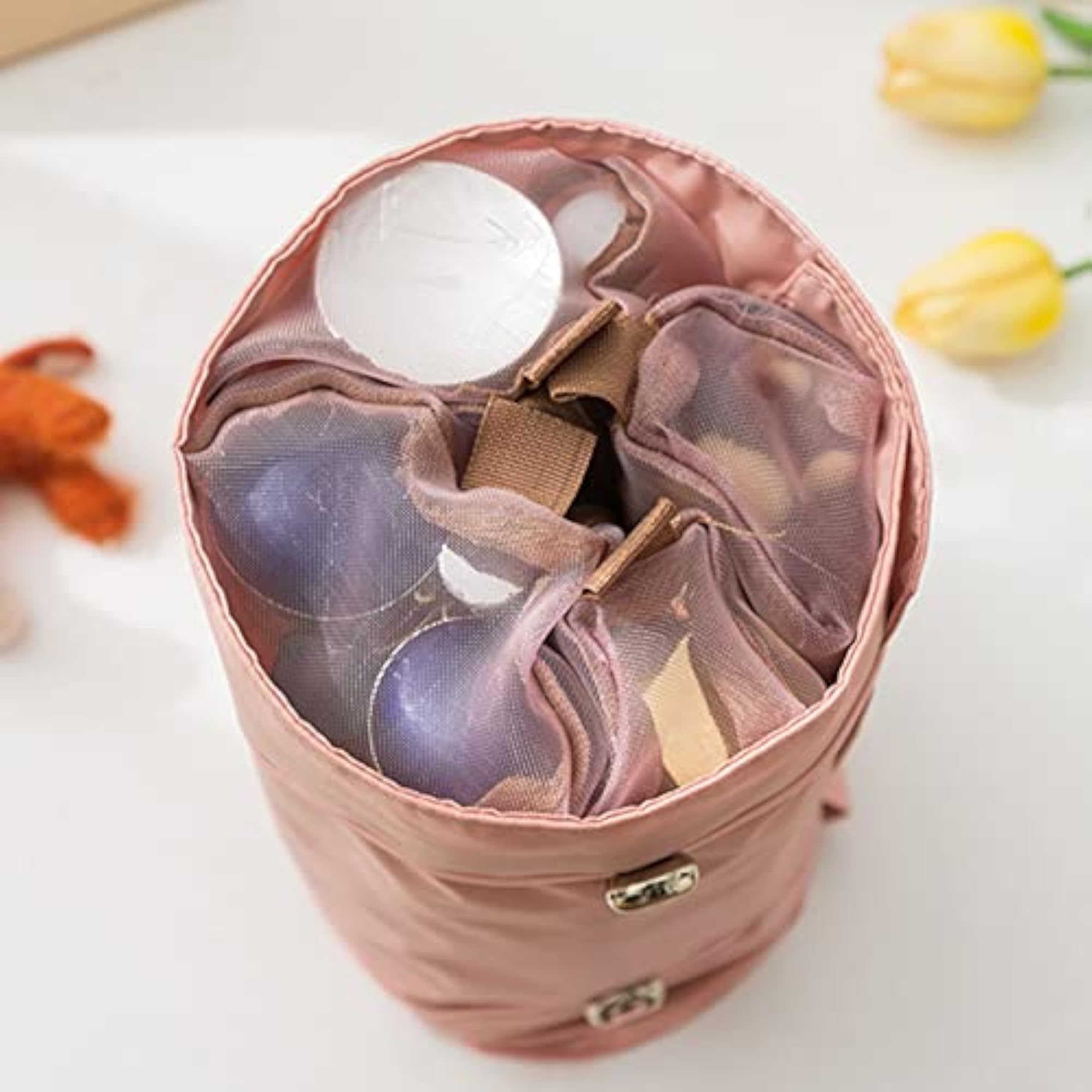 Beautician Toiletry Makeup Brushes Lipstick Storage Bag
