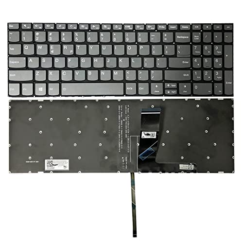 Gintai Laptop US Keyboard with Backlit Replacement for Lenovo IdeaPad S340-15API S340-15 S340-15IML S340-15IWL S340-15IIL 81NC 81N8 81VW SN20S69933 by GinTai - Image 3