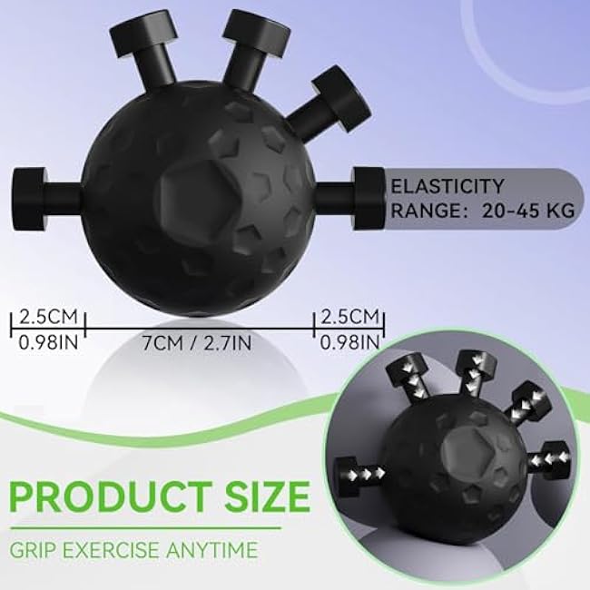 Finger Grips Strengthener, Hand Grips Strength Trainer, Finger Exerciser Gripsper Tool, Press Grips Trainer for Forearm Strength