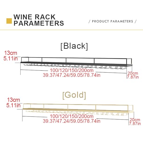 Étagère à vin LED : fixez ce support mural en fer pour gagner de la place - 4