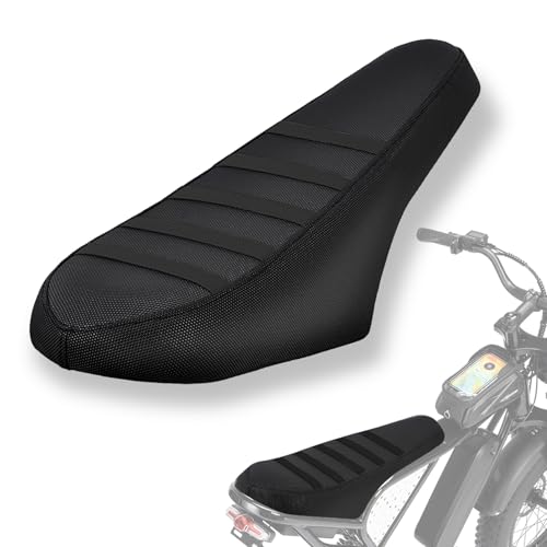 IUVWISN Non-Slip Seat Cover Compatible Fit for Ridstar Q20/Q20 Pro Lite EBike E-Bike Electric Bike Soft Seat Cover Black
