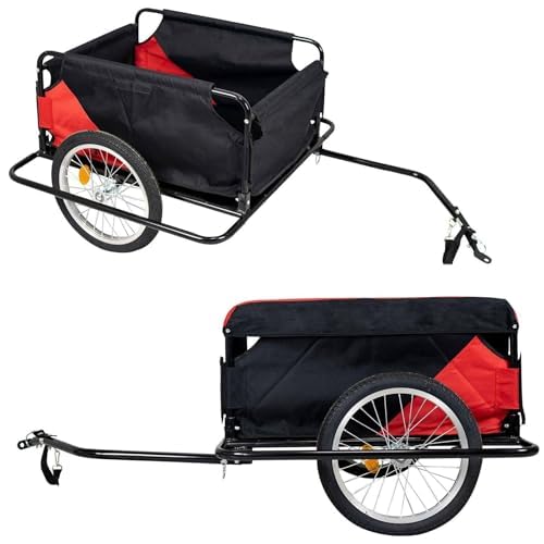 Faltbarer, robuster Du-C-Anhänger für einfachen Transport – perfekt für Camping, Einkaufen und Umzug – langlebig, leicht und vielseitig