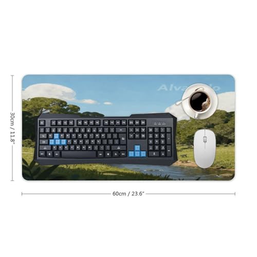 Alvarado Desk Pad impermeable grande 30x60 cm miniatura 2