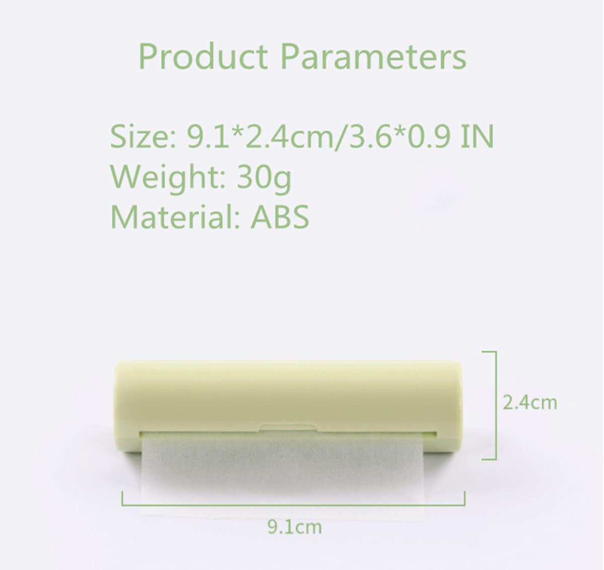 Disposable Box Mini Soap Paper, Travel Portable Soap Sheets (White, 2 Pcs)