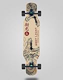  Wood light Skate Skateboard Longboard Complete 46x10 Japan Series Dragons