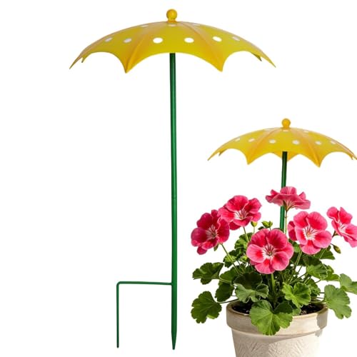 Parapluie de jardin pour - Mini protection solaire portable - Protection solaire pliable - Imperméable - Pour extérieur, piscine, pique-nique, balcon, fête