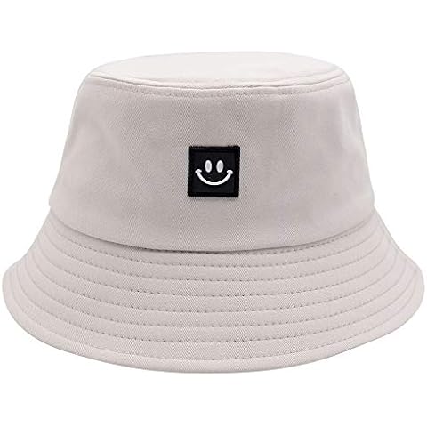 HSYZZY Unisex 100% Cotton Packable Summer Travel Bucket Beach Sun Hat Outdoor Cap Cover