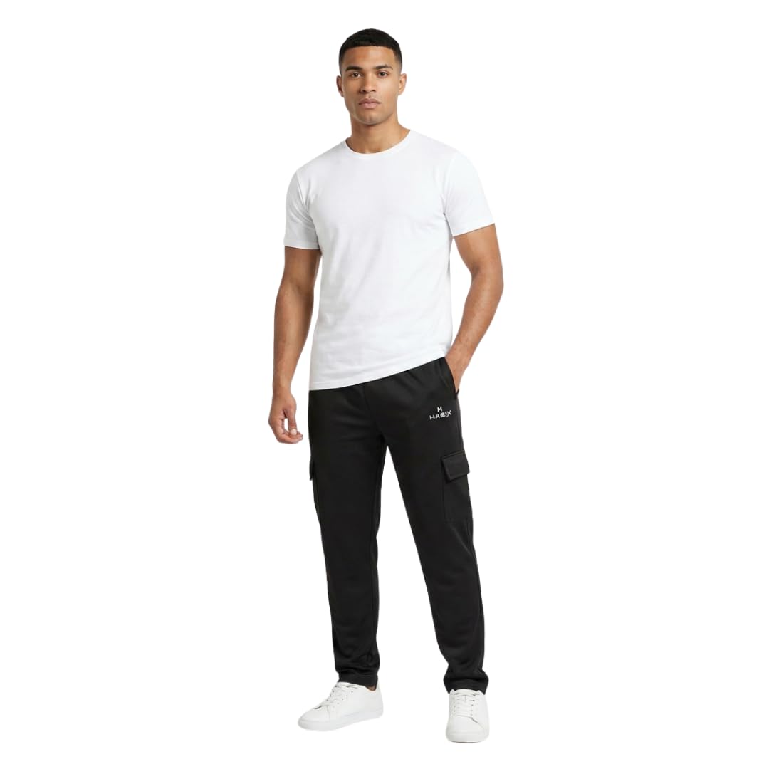 habix Men Cargo Track Pants Polyester Joggers Lyca Pant Gym Workout Hiking Active Trouser Lower Jersey Cargo Pocket Thermal Night Wear Boys Jogger Decathlon Domyos Under Armor Loyar Man-picture-11