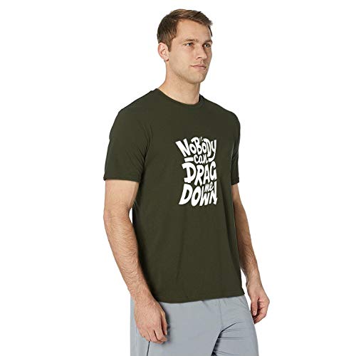 Image of T-Shirt for Men Nobody CAN Drag ME Down Quote Tees