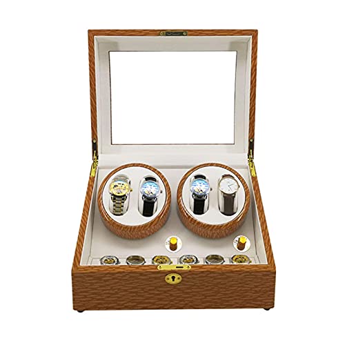 Boîte remonte-montre antimagnétique avec 5 modes de rotation pour montre automatique