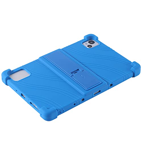 FKQLH Case for Blackview Tab 13, Adjustable Soft Silicone Kids Friendly Protective Cover for Blackview Tab 13 10.1 Inch, Dark Blue - Image 3