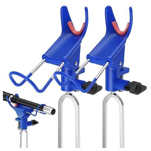 2 Pack-Dzmaker Upgraded Rod Pole Holders for Bank Fishing，Fishing Rod Holder Ground，360 Degree Adjustable，Folding Catfishing Equipment