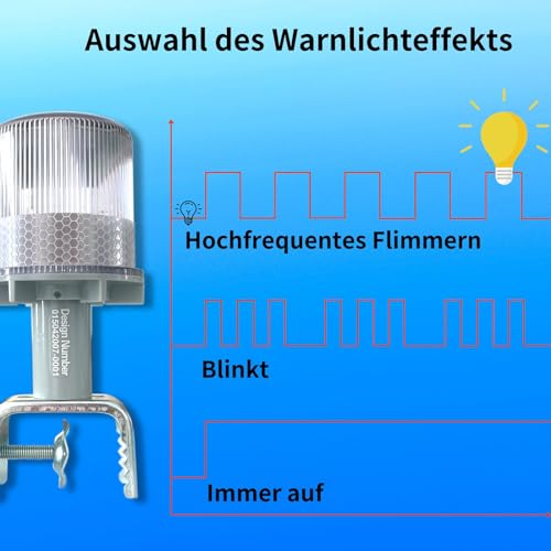 Feu de navigation solaire pour bateaux Cloud Fire IP65 - 3