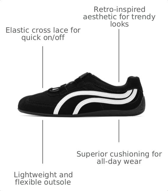 Image of Tigeridea Mary Jane Sneakers for Women Casual Walking Tennis Fashion Shoes