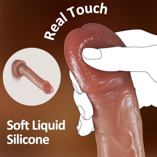 Image of Suction Cup Realistic Silicone Dildo