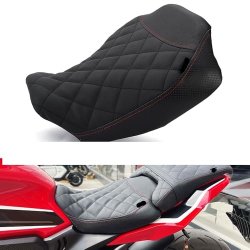 Coussin de selle CBR 650 R finition haut de gamme noire