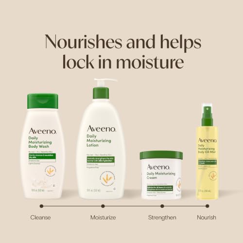 Aveeno Daily Moisturizing Body Wash, Lightly Scented, 18 fl. oz - image 8