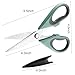 OMDAR 3 Pack Food Grade Kitchen Scissors - Heavy Duty Stainless Steel Cooking Shears for Cutting Meat, Food, Fish, Poultry Multipurpose Sharp Sissors for Dishwasher Safe