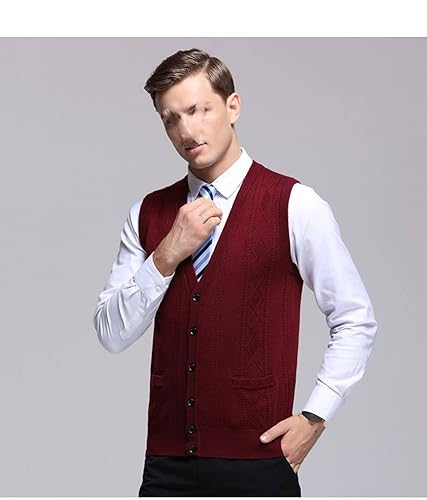 Suéter casual de moda de punto con cuello argyle juvenil 2