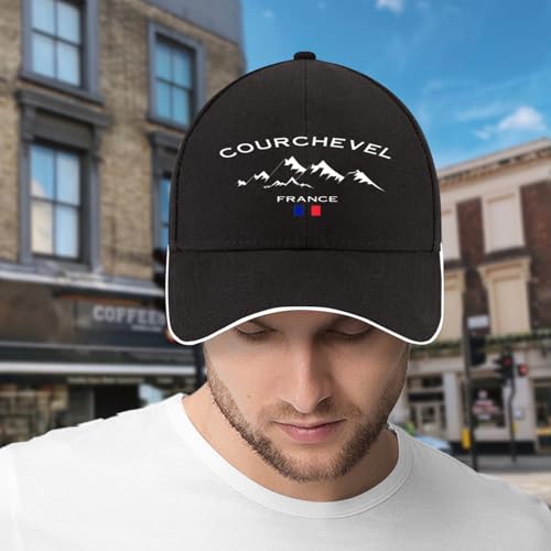 Baseball Hat for Adult,Courchevel France Cool Hiking Hat Gifts for Grandpa2