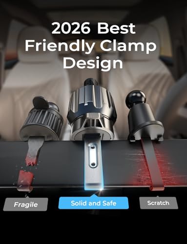 LISEN 3-in-1 Car Phone Mount w/ Extendable Arm (Dashboard, Windshield or Air Vent) - image 7