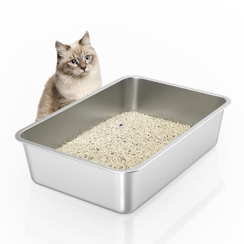 ikitchen Stainless Steel Cat Litter Box