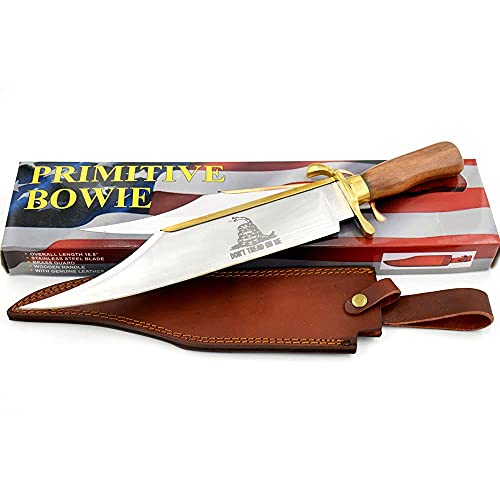 Wild Turkey Handmade 18.5\" Full Tang Primitive Collector Knife Hunting Outdoor Survival (DTOMB)