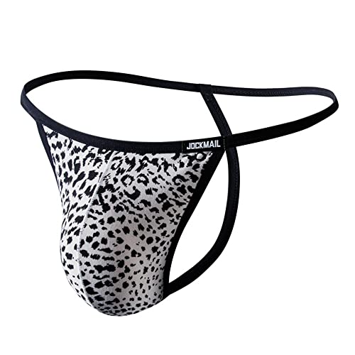 JOCKMAIL Men Underwear Jock Strap Pattern Playful Printed Men Briefs Men Tong G String