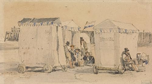 Toile Nordique Plage d'Ostende : Créez une Ambiance Marine dans votre Chambre